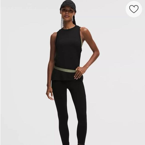 Lululemon Athletica Swiftly Relaxed Tank Top Updated Fit Black Women’s Size 4 - Picture 3 of 5